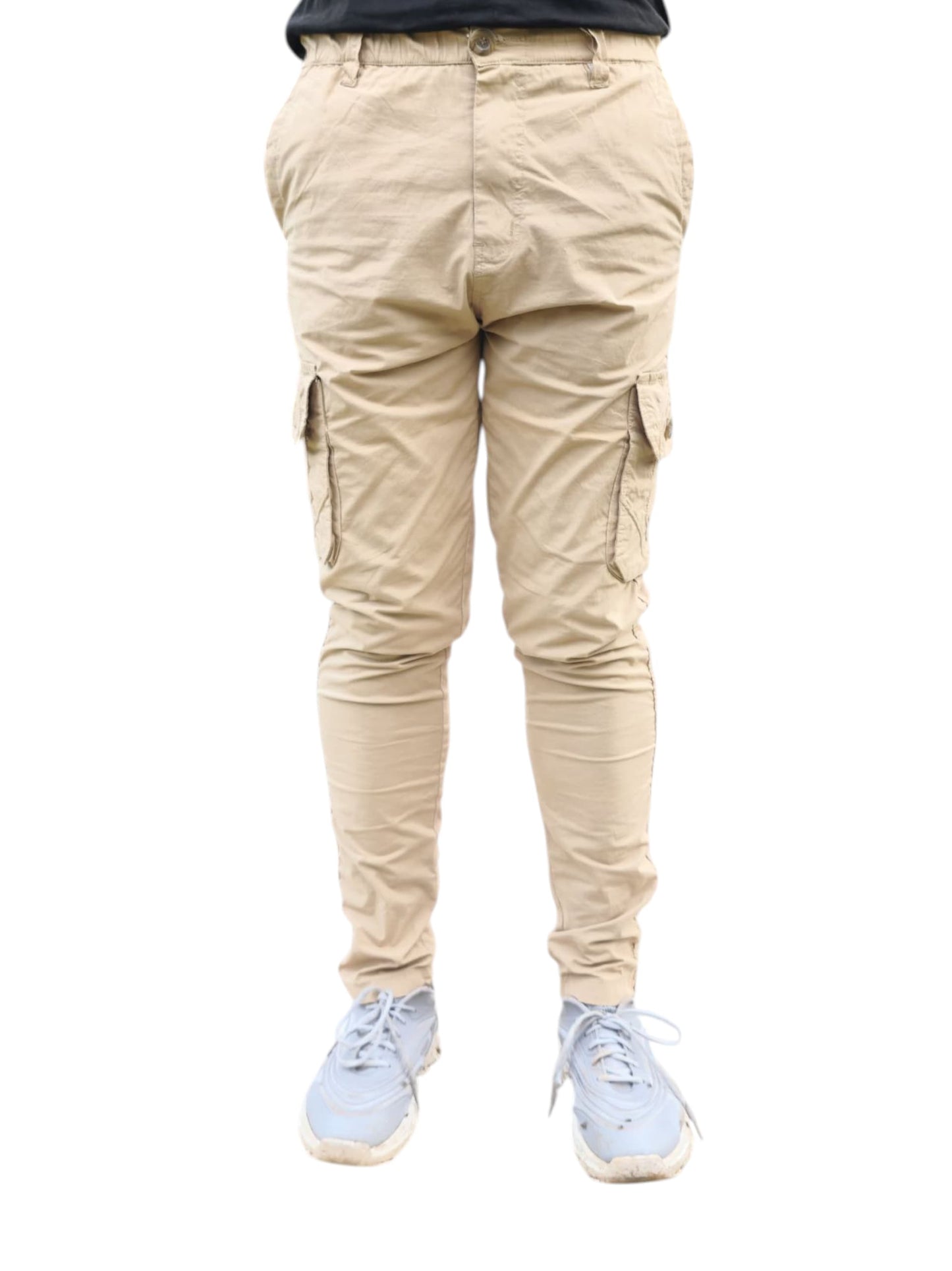6-Pocket Cargo Pants Open Bottom