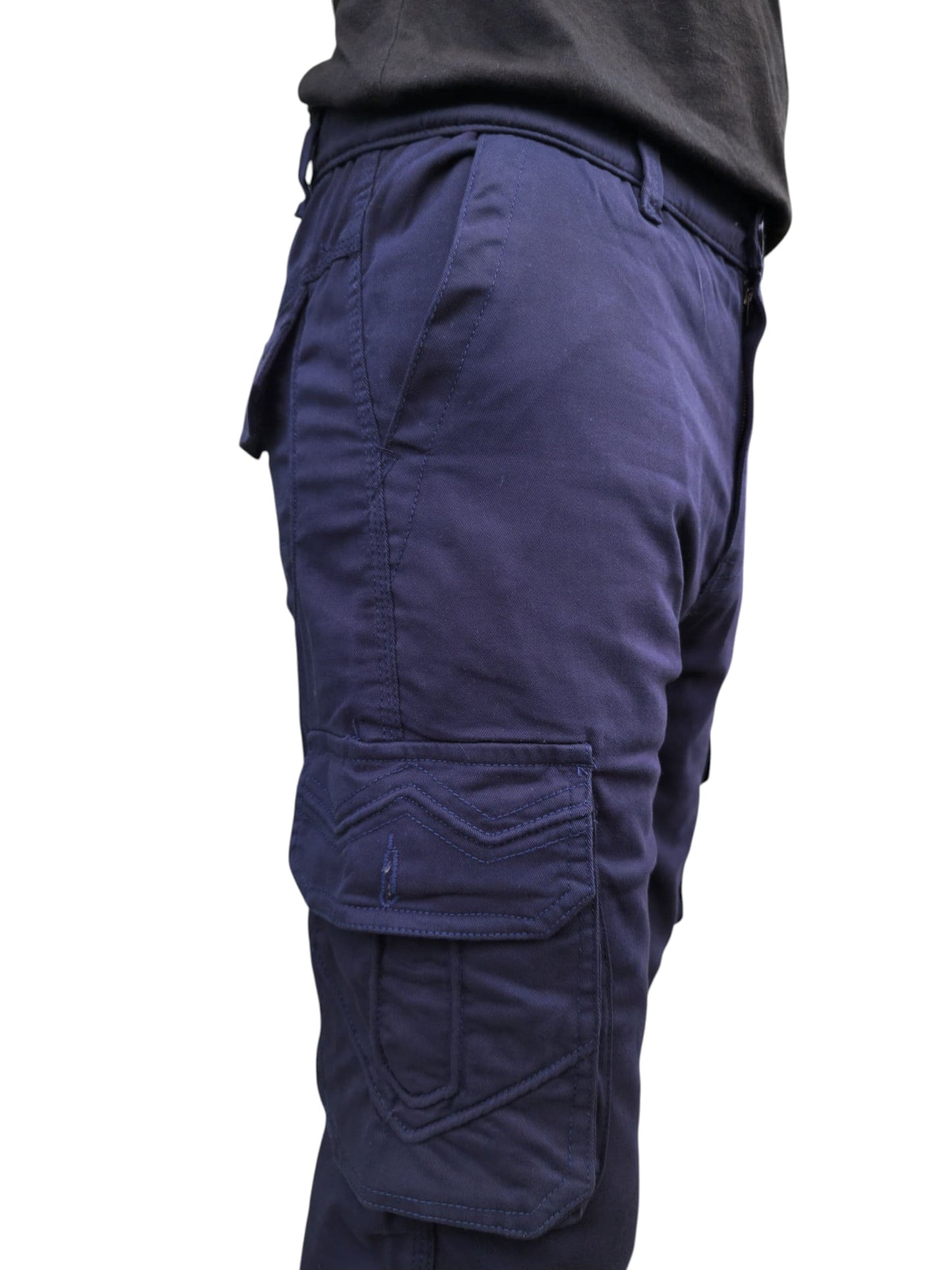 6-Pocket Cargo Pants Open Bottom
