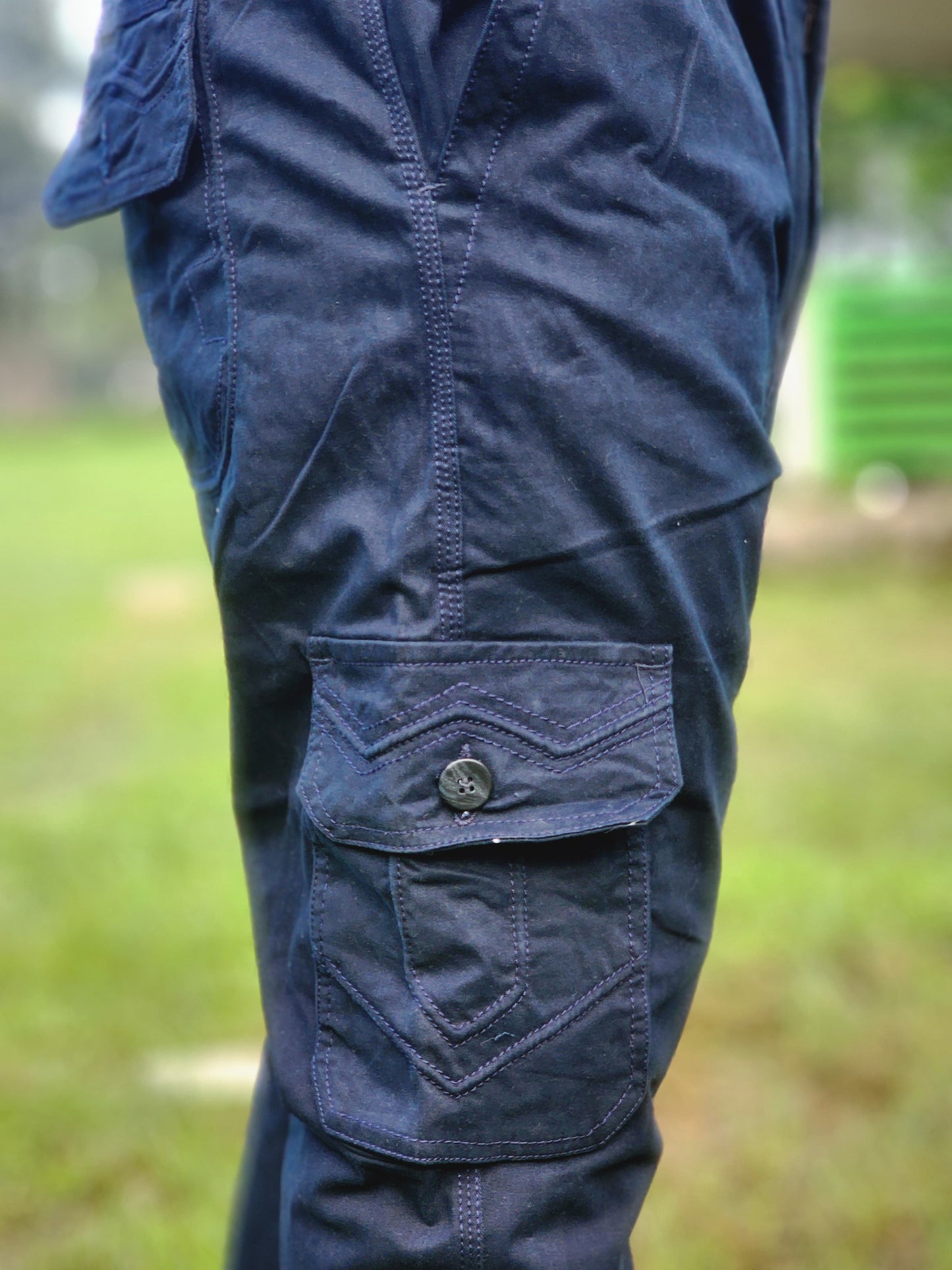 6-Pocket Cargo Pants Open Bottom