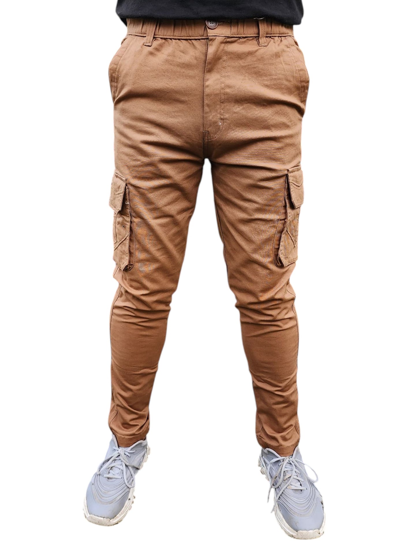 6-Pocket Cargo Pants Open Bottom